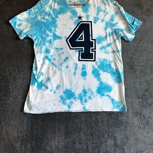 THE NIKE TEE DAK PRESCOTT DALLAS COWBOYS TIE-DYE T-SHIRT SZ XL